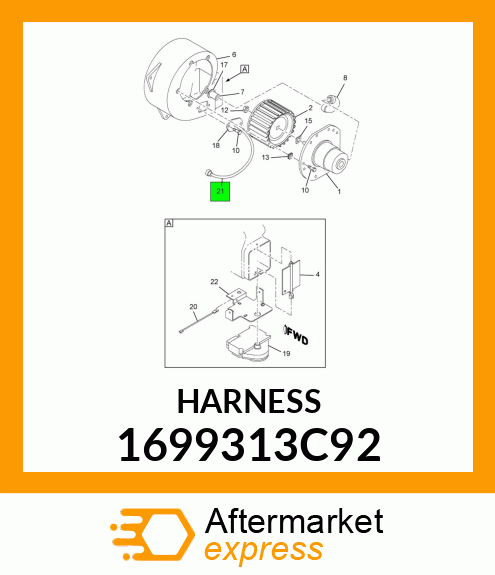 HARNESS 1699313C92