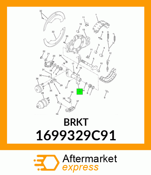 BRKT 1699329C91