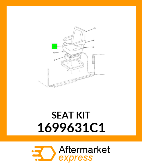 SEAT_KIT_2PC 1699631C1