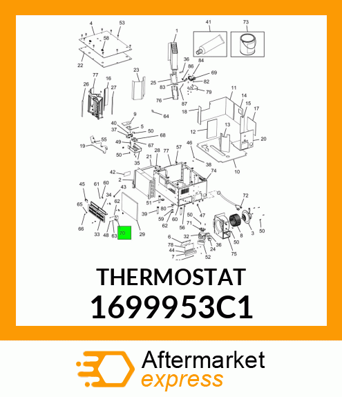 THERMOSTAT 1699953C1