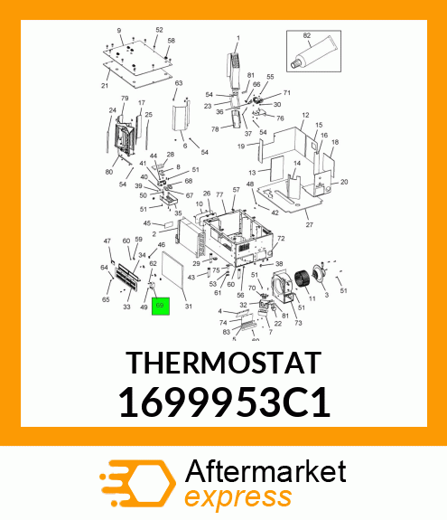 THERMOSTAT 1699953C1