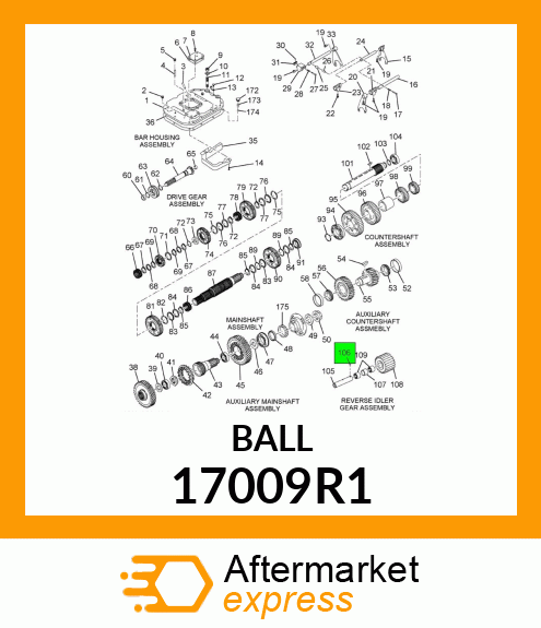 BALL 17009R1