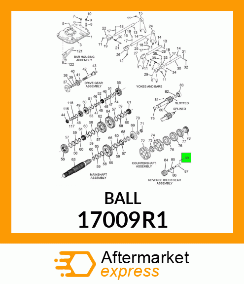 BALL 17009R1