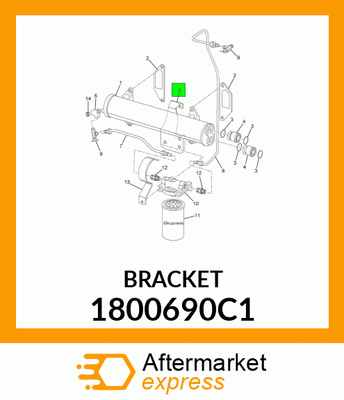 BRACKET 1800690C1