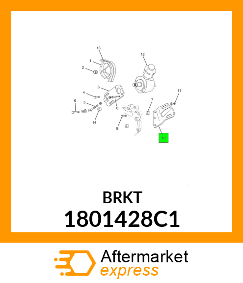 BRKT 1801428C1