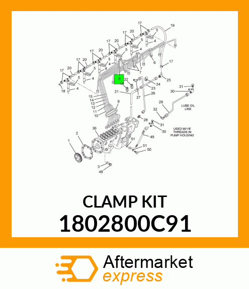 CLAMPKIT5PC 1802800C91