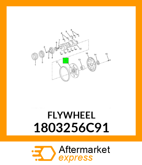 FLYWHEEL 1803256C91