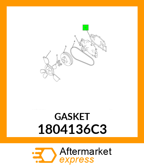 GASKET 1804136C3