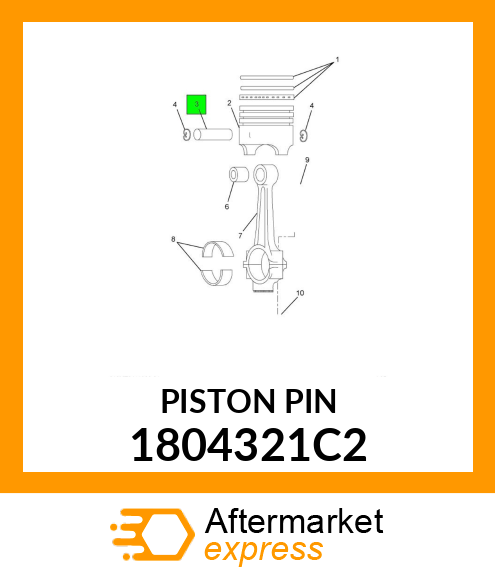 PISTONPIN 1804321C2