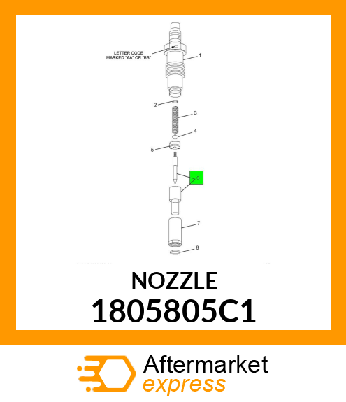 NOZZLE 1805805C1