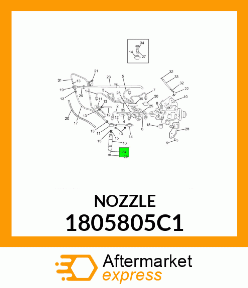 NOZZLE 1805805C1