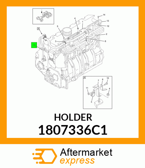 HOLDER 1807336C1