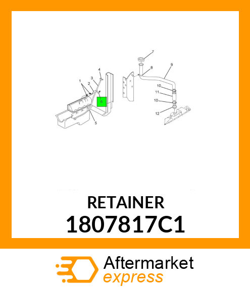 RETAINER 1807817C1