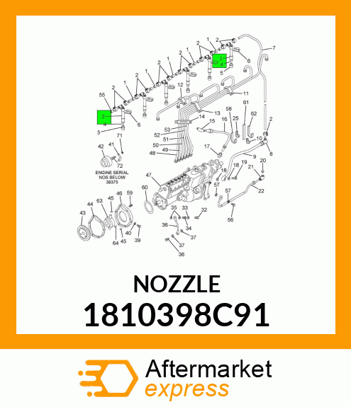 NOZZLE 1810398C91