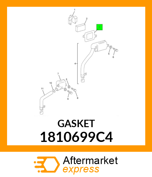 GASKET 1810699C4