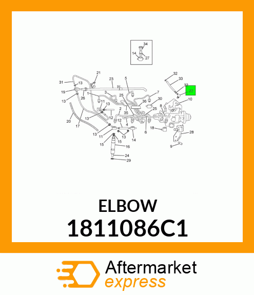 ELBOW 1811086C1