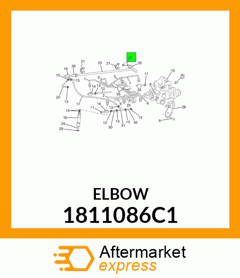 ELBOW 1811086C1