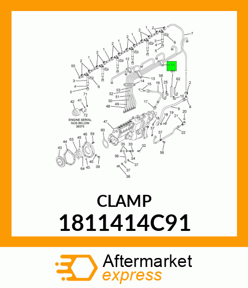 CLAMP 1811414C91