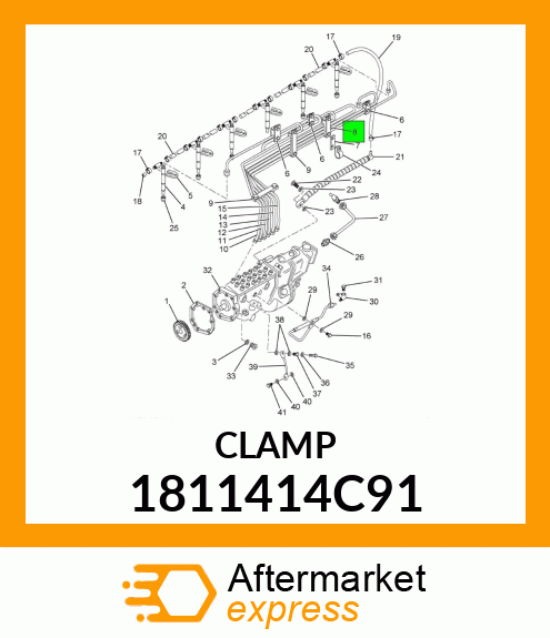 CLAMP 1811414C91