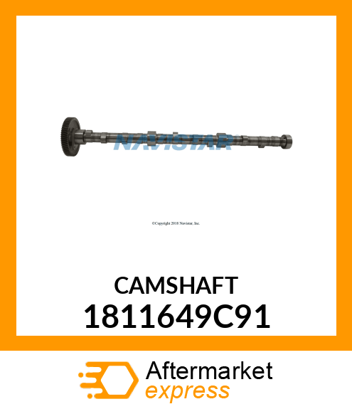 CAMSHAFT 1811649C91