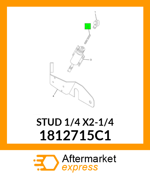 STUD1/4X2-1/4 1812715C1