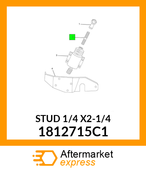 STUD1/4X2-1/4 1812715C1