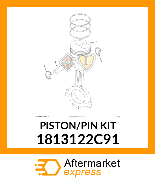 PISTON/PINKIT 1813122C91