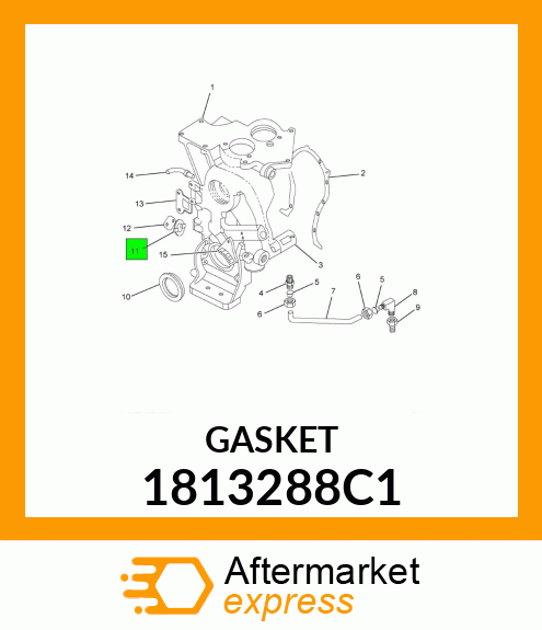 GASKET 1813288C1