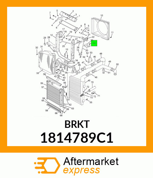 BRKT 1814789C1