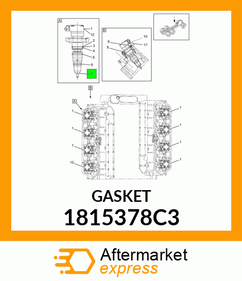 GASKET 1815378C3