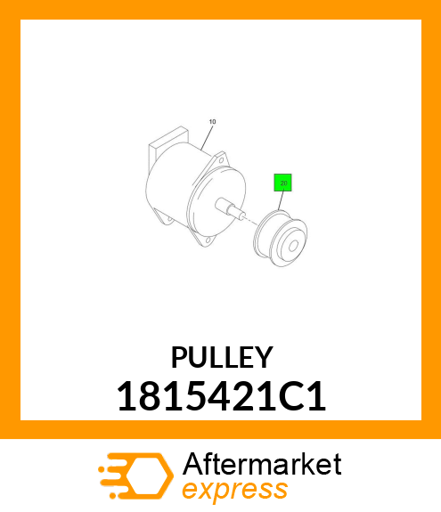 PULLEY 1815421C1
