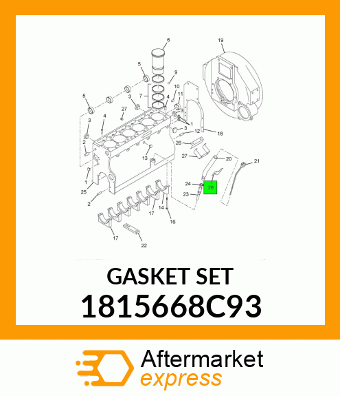 GASKET_SET 1815668C93