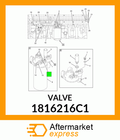 VALVE 1816216C1