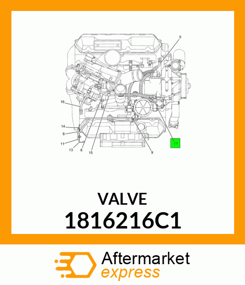 VALVE 1816216C1