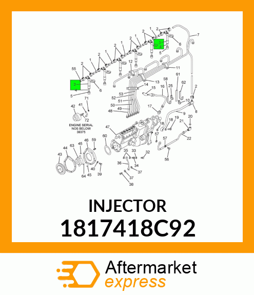 NOZZLE 1817418C92