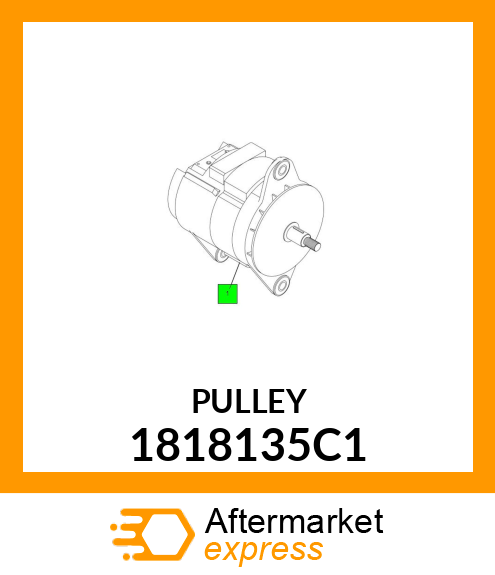 PULLEY 1818135C1