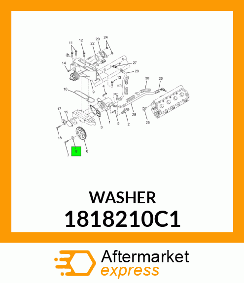 WASHER 1818210C1