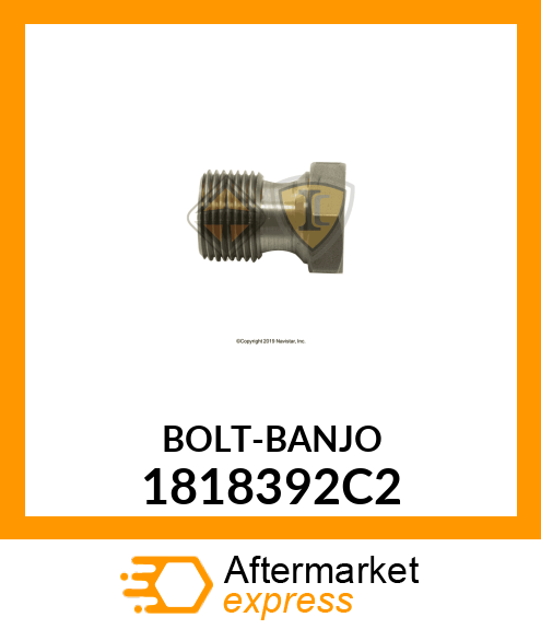 BOLT-BANJO 1818392C2