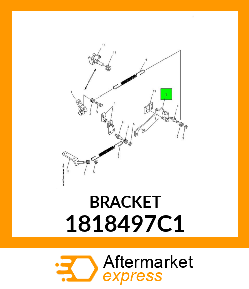 BRACKET 1818497C1