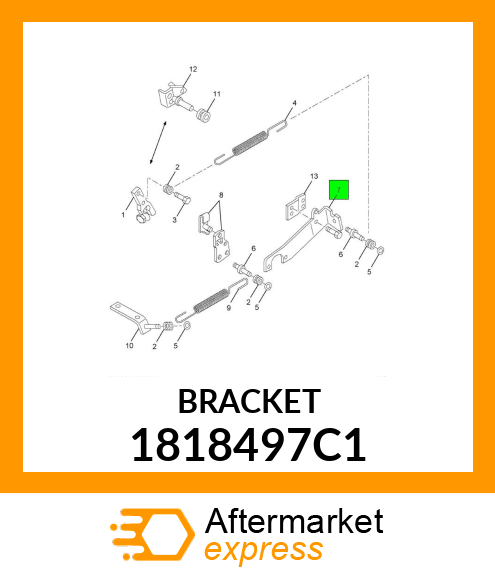 BRACKET 1818497C1