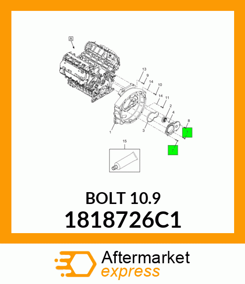 BOLT10.9 1818726C1