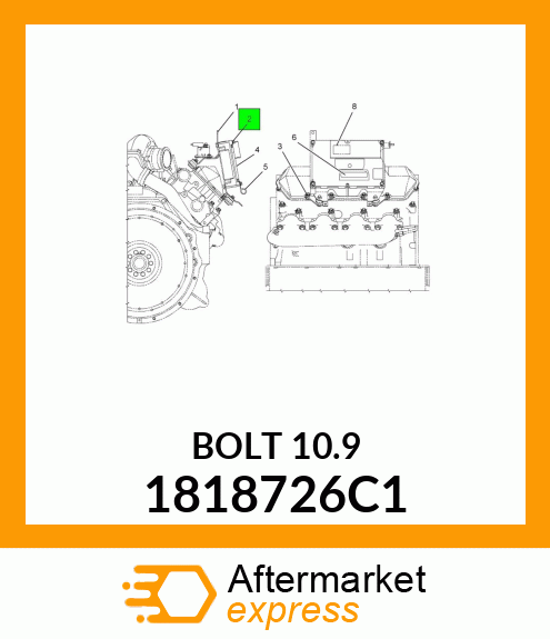 BOLT10.9 1818726C1