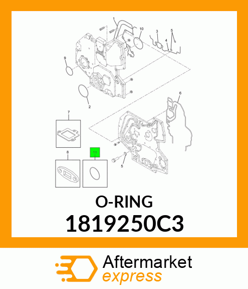 O-RING 1819250C3
