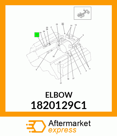 ELBOW 1820129C1