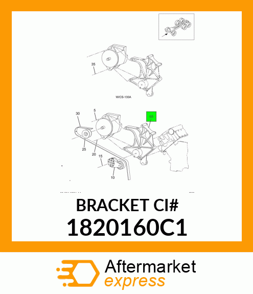 BRACKET_CI# 1820160C1