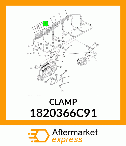 CLAMP 1820366C91