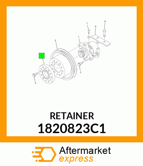 RETAINER 1820823C1