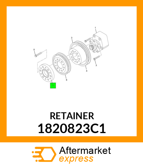 RETAINER 1820823C1