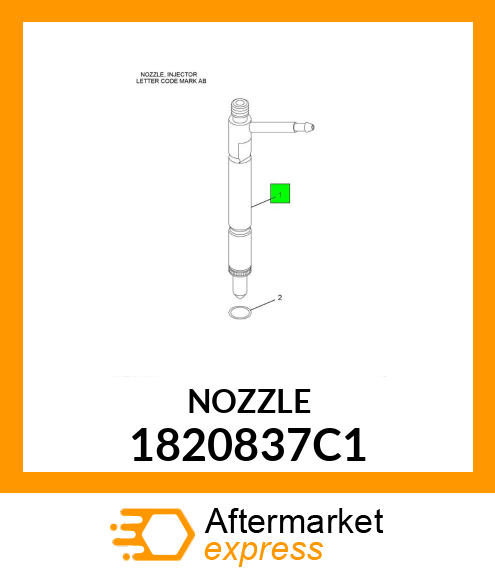 NOZZLE 1820837C1