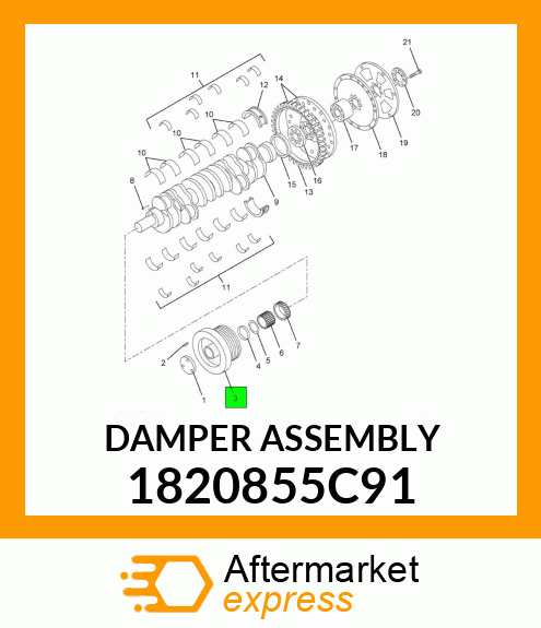 DAMPER_ASSEMBLY 1820855C91